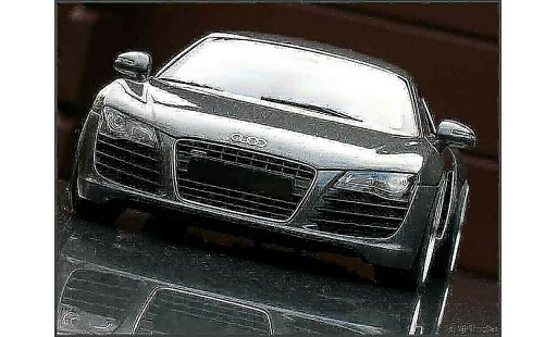 Audi R8 4.2 fsi 1/18 Maisto . jantes 20 pouces coche miniatura