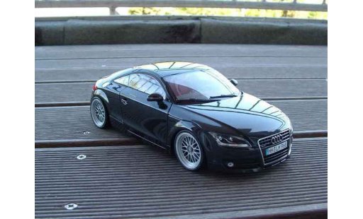 Audi TT coupe 1/18 Minichamps jantes bbs coche miniatura