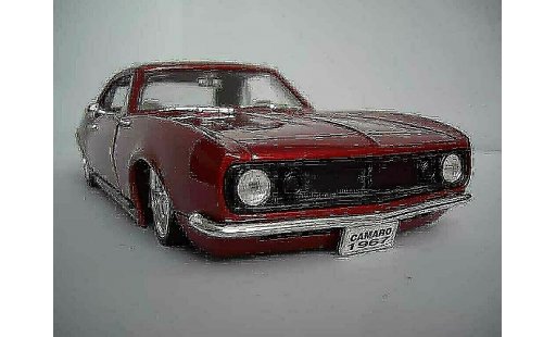 Chevrolet Camaro Z28 1/18 Ertl street racer rojo 1967 coche miniatura