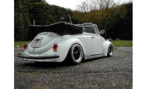 Volkswagen Kafer Base 1/18 Solido Coccinelle Cabriolet jantes fuchs coche miniatura