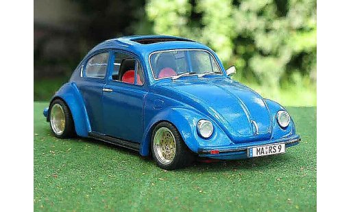 Volkswagen Kafer Base 1/18 Solido coxinelle azul jantes bbs coche miniatura