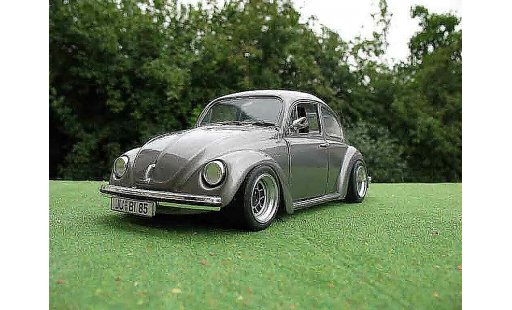 Volkswagen Kafer Base 1/18 Solido coxinelle gris jantes ats coche miniatura