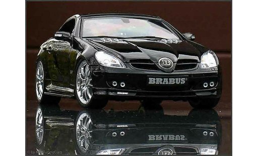Mercedes Classe SLK Base 1/18 Maisto negro brabus coche miniatura
