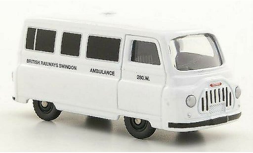 Morris J2 Van 1/76 Corgi British Rail Swindon - Ambulance coche miniatura