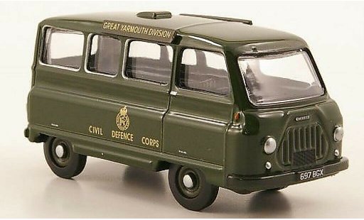 Morris J2 Minibus 1/76 Oxford Civil Defence coche miniatura