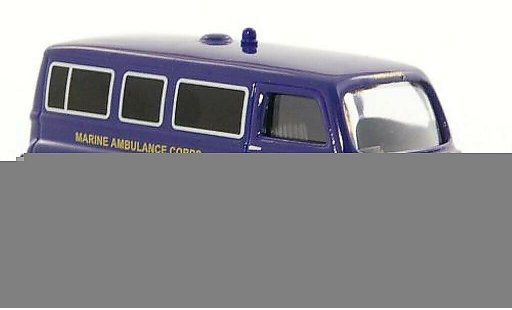 Morris J2 Van 1/76 Corgi Marine Ambulance Corps Emergency Services coche miniatura