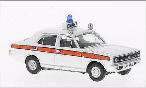 Morris Marina Base 1/76 Oxford Cheshire Police RHD coche miniatura
