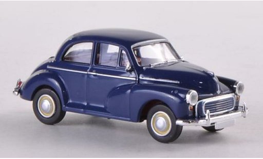 Morris Minor Base 1/87 Brekina azul (GB) coche miniatura