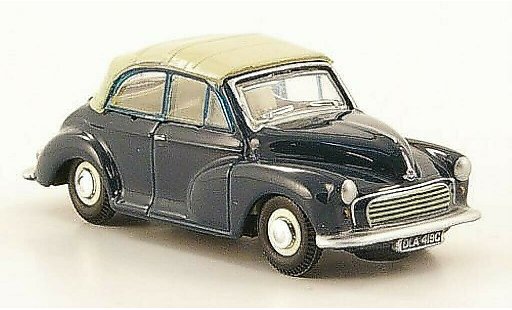 Morris Minor Base 1/76 Oxford azul/gris cerrado coche miniatura