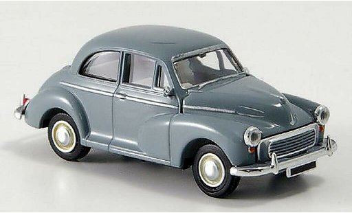 Morris Minor Base 1/87 Brekina Rechtslenker gris coche miniatura