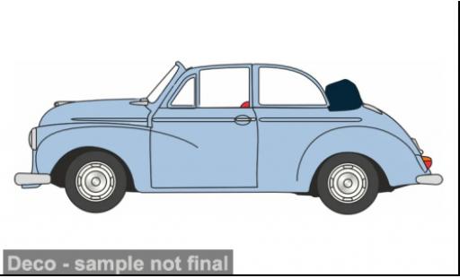 Morris Minor 1/76 Oxford Soft Top blau/weiss 1:76
