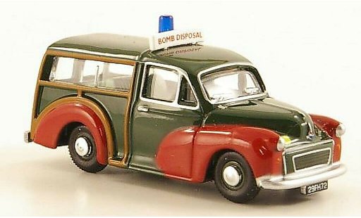Morris Minor Traveller 1/76 Oxford Bomb Disposal coche miniatura