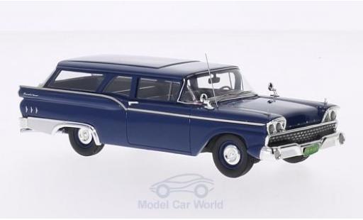 Ford Ranch Wagon 1/43 Motorhead azul 1959 coche miniatura