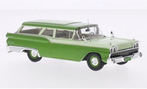 Ford Ranch Wagon 1/43 Motorhead verde/verde 1959 coche miniatura