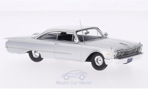 Ford Starliner Galaxie 1/43 Motorhead gris/blanco 1960 coche miniatura