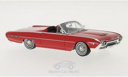 Ford Thunderbird 1962 1/43 Motorhead Sports Roadster rojo 1962 coche miniatura