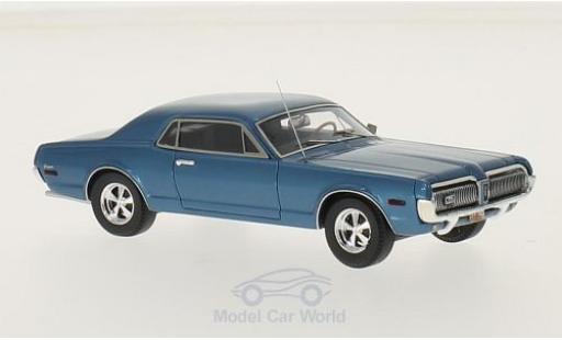Mercury Cougar 1/43 Motorhead azul 1968 coche miniatura
