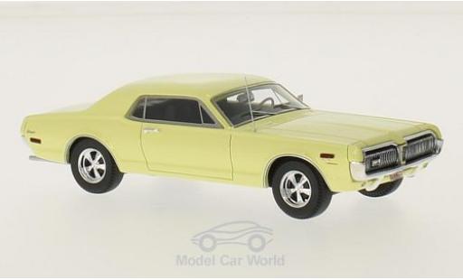 Mercury Cougar 1/43 Motorhead amarillo 1968 coche miniatura