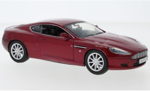Aston Martin DB9 1/18 Motormax metalico rojo coche miniatura