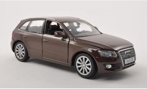 Coche miniatura Audi Q5 1/24 Motormax metalico marron Audi Q5 1/24 Motormax metalico marron coche miniatura