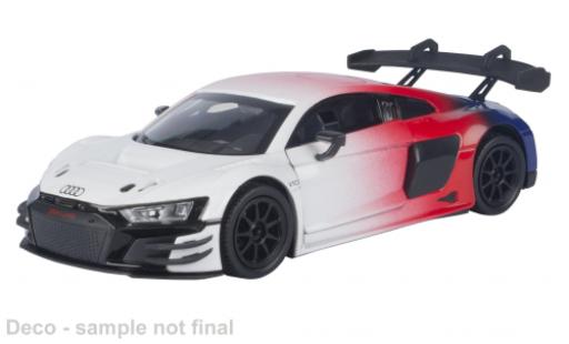 Coche miniatura Audi R8 1/24 Motormax LMS GT3 weiss/rojo 1:24 Audi R8 1/24 Motormax LMS GT3 weiss/rojo 1:24 coche miniatura