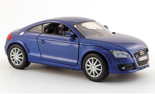 Audi TT 1/24 Motormax Coupe metalico azul 2006 coche miniatura
