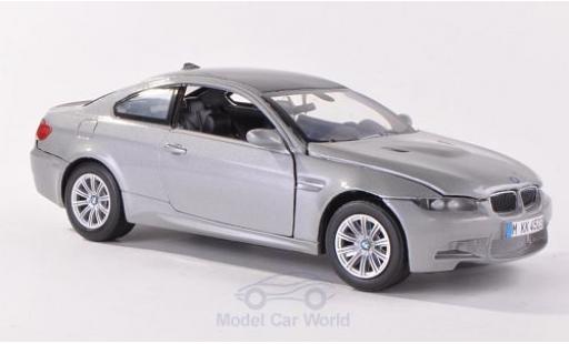 Coche miniatura Bmw M3 1/24 Motormax (E92M) metalico gris/carbon Bmw M3 1/24 Motormax (E92M) metalico gris/carbon coche miniatura