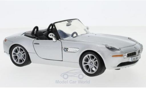 Bmw Z8 1/24 Motormax gris ohne Vitrine coche miniatura