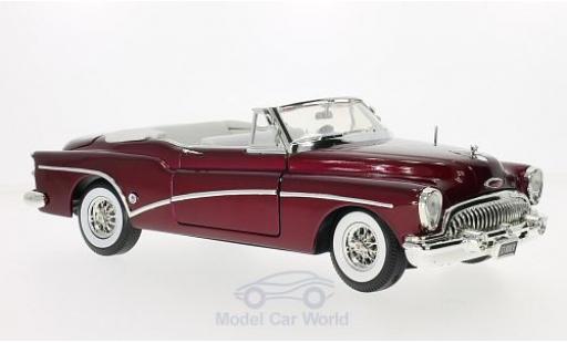 Buick Skylark 1/18 Motormax metalico rojo 1953 coche miniatura