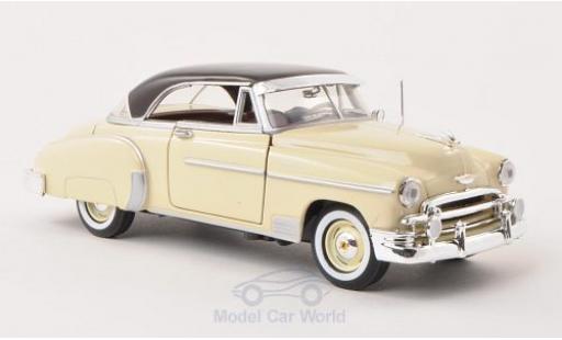 Coche miniatura Chevrolet Bel Air 1/24 Motormax Hardtop beige/marron 1950 Chevrolet Bel Air 1/24 Motormax Hardtop beige/marron 1950 coche miniatura