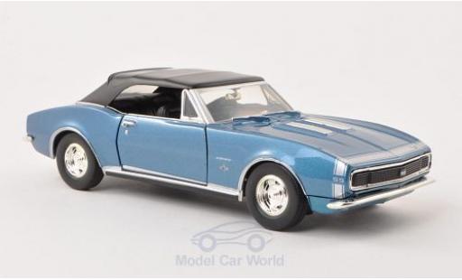 Coche miniatura Chevrolet Camaro 1/24 Motormax SS Convertible metalico azul 1967 Verdeck geschlossen ohne Vitrine Chevrolet Camaro 1/24 Motormax SS Convertible metalico azul 1967 Verdeck geschlossen ohne Vitrine coche miniatura