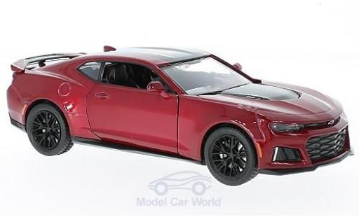 Chevrolet Camaro ZL1 1/24 Motormax ZL1 metalico rojo 2017 coche miniatura