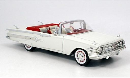 Coche miniatura Chevrolet Impala 1/18 Motormax blanco 1960 Chevrolet Impala 1/18 Motormax blanco 1960 coche miniatura