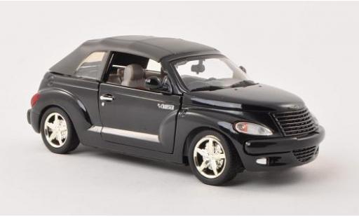 Chrysler PT Cruiser 1/24 Motormax Convertible negro sans Vitrine coche miniatura