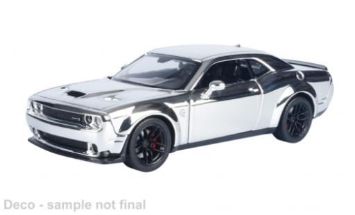 Dodge Challenger 1/24 Motormax Hellcat SRT silber 2018 1:24 coche miniatura