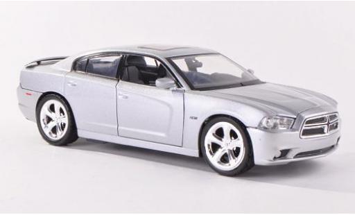 Coche miniatura Dodge Charger 1/24 Motormax R/T gris 2011 Dodge Charger 1/24 Motormax R/T gris 2011 coche miniatura