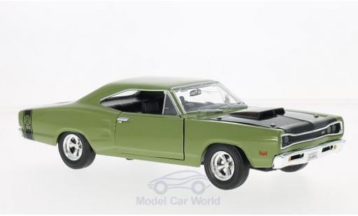 Coche miniatura Dodge Coronet 1/24 Motormax Super Bee oliv/negro 1969 Dodge Coronet 1/24 Motormax Super Bee oliv/negro 1969 coche miniatura