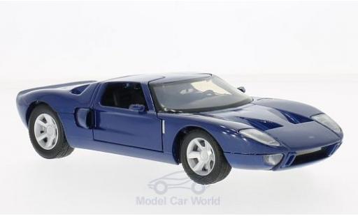 Coche miniatura Ford GT 1/24 Motormax Concept azul Ford GT 1/24 Motormax Concept azul coche miniatura