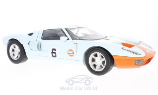 Coche miniatura Ford GT 1/18 Motormax Gulf 2004 Ford GT 1/18 Motormax Gulf 2004 coche miniatura