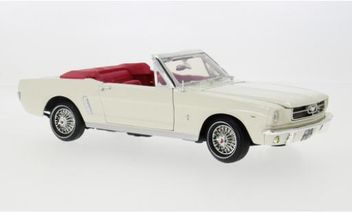 Coche miniatura Ford Mustang 1/18 Motormax Cabriolet weiss 1964 1:18 Ford Mustang 1/18 Motormax Cabriolet weiss 1964 1:18 coche miniatura