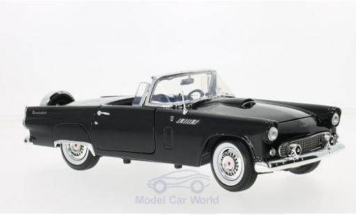 Ford Thunderbird 1956 1/18 Motormax Convertible negro 1956 coche miniatura