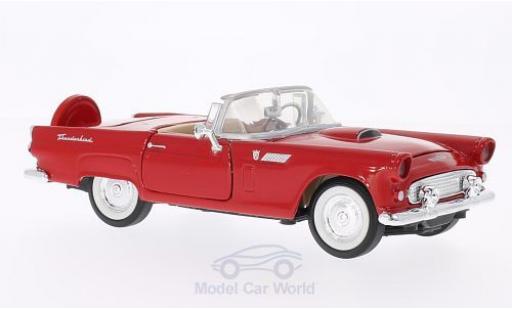 Coche miniatura Ford Thunderbird 1/24 Motormax rojo 1956 Ford Thunderbird 1/24 Motormax rojo 1956 coche miniatura