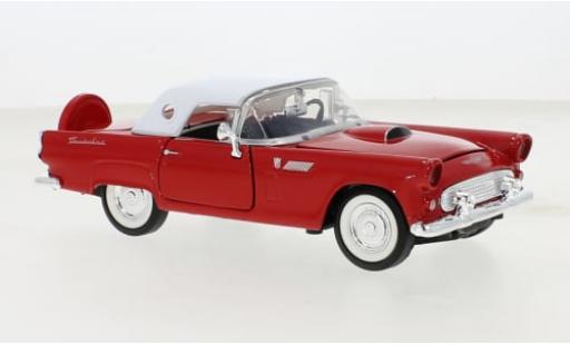 Ford Thunderbird 1/24 Motormax rojo/weiss 1956 1:24 coche miniatura
