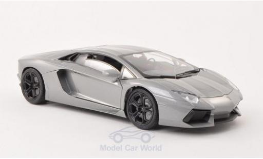 Coche miniatura Lamborghini Aventador 1/18 Motormax LP 700-4 gris Lamborghini Aventador 1/18 Motormax LP 700-4 gris coche miniatura