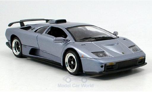 Coche miniatura Lamborghini Diablo GT 1/18 Motormax GT metalico gris Lamborghini Diablo GT 1/18 Motormax GT metalico gris coche miniatura