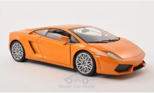Coche miniatura Lamborghini Gallardo LP560-4 1/18 Motormax metalico naranja Lamborghini Gallardo LP560-4 1/18 Motormax metalico naranja coche miniatura