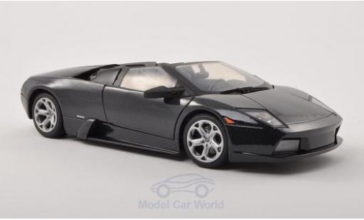 Coche miniatura Lamborghini Murcielago 1/18 Motormax metalico negro Lamborghini Murcielago 1/18 Motormax metalico negro coche miniatura