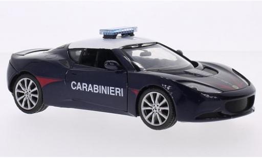 Coche miniatura Lotus Evora 1/24 Motormax S Carabinieri police (IT) Lotus Evora 1/24 Motormax S Carabinieri police (IT) coche miniatura