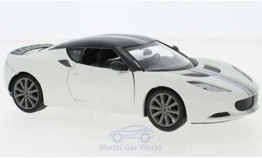 Lotus Evora 1/24 Motormax S matt-blanco coche miniatura