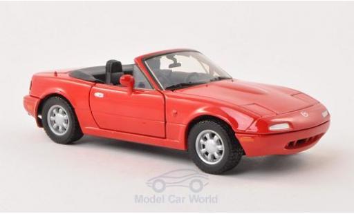 Mazda MX 1/24 Motormax -5 Miata rojo coche miniatura